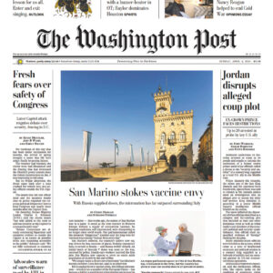 Washington Post Cover 1