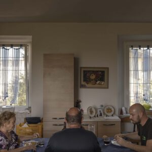 VESPOLATE (NO), ITALY - JULY 15

The Rizzotti family at the table during lunch. They live in the farmhouse where the company is located. Mum has always cooked risotto and for the whole family rice is almost a religious cult. 

Photo by Davide Bertuccio for The Washington Post