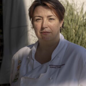 SOZZAGO (NO), ITALY - JULY 15

Portrait of Claudia Fonio, 40, chef at the farmhouse restaurant 'Al Pum Rus'. It is one of the restaurants that use Riso Rissotti to make their risottos.

Photo by Davide Bertuccio for The Washington Post